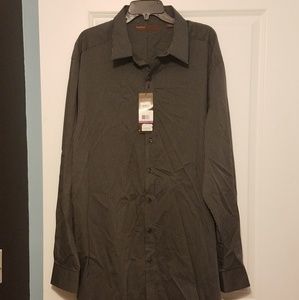 Men's 2XLT Perry Ellis Long Sleeve Buttoned Down